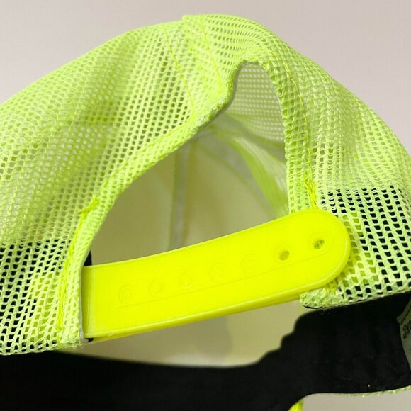 Bass Pro Shops Adjustable SnapBack Mesh Fishing Hat Cap Neon - Picture 13 of 16